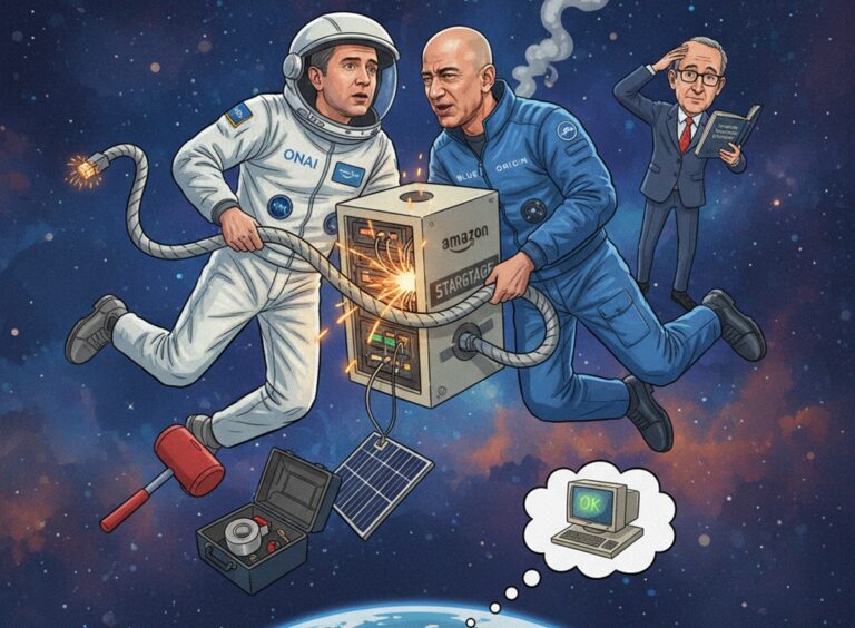 Featured image for ai giganty hotyat zapustit kosmicheskie data tsentry ii tehnologicheskaya fantaziya vmesto resheniya zemnyh problem