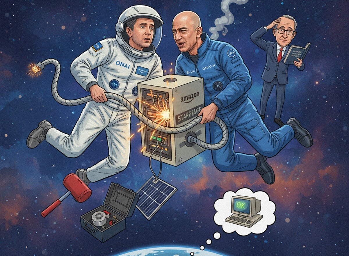 Featured image for ai giganty hotyat zapustit kosmicheskie data tsentry ii tehnologicheskaya fantaziya vmesto resheniya zemnyh problem