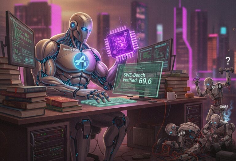 Featured image for alibaba predstavila samuyu moshhnuyu yazykovuyu model qwen3 max s trillionom parametrov