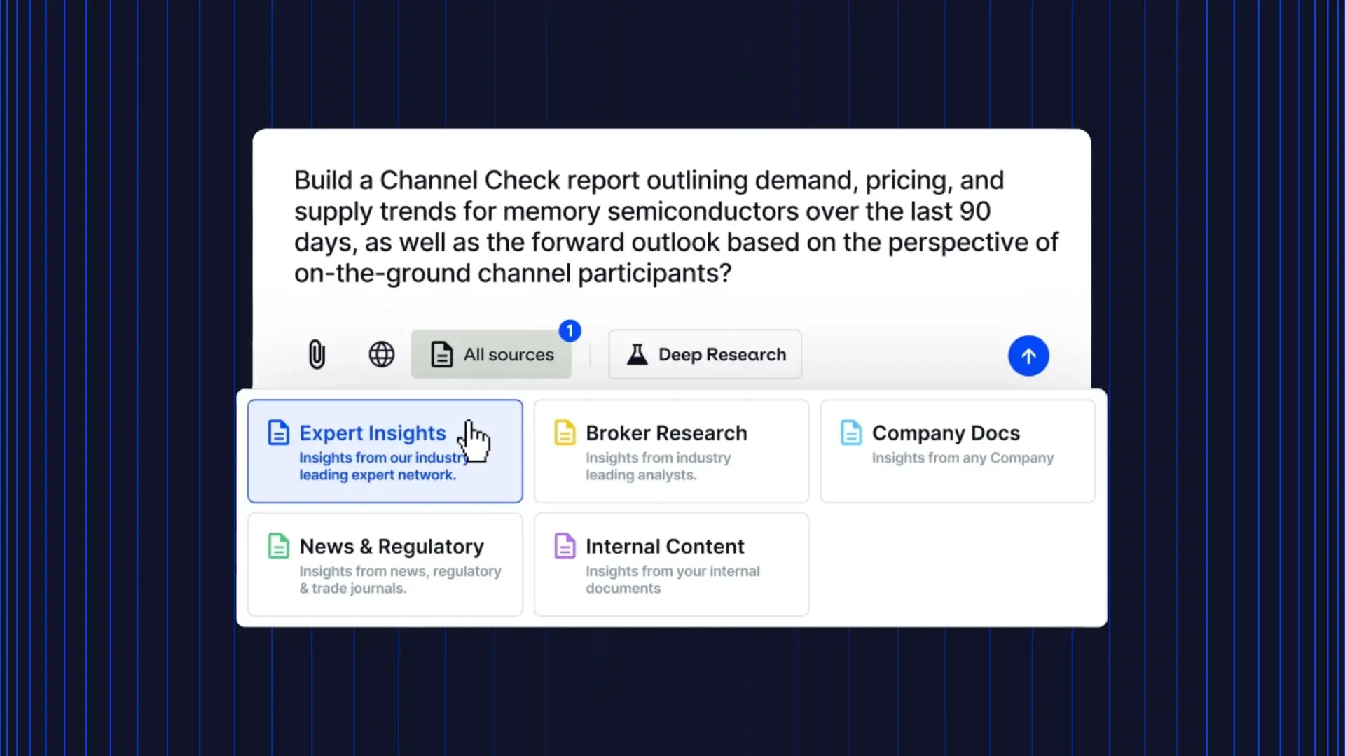 Концептуальная иллюстрация экспертного исследования под руководством искусственного интеллекта