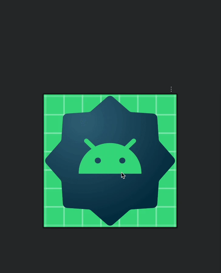 Демонстрация автоматической тематизации иконок приложений в Android 16 в формате GIF