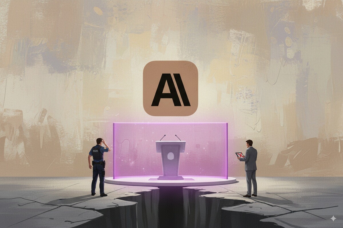 Featured image for belyj dom nedovolen chto anthropic ogranichivaet ispolzovanie claude dlya pravoohranitelnyh organov