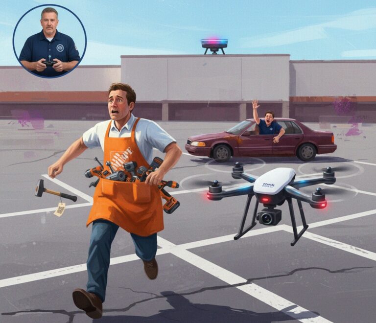 Featured image for bespilotnye ii drony nachnut presledovat magazinnyh vorov