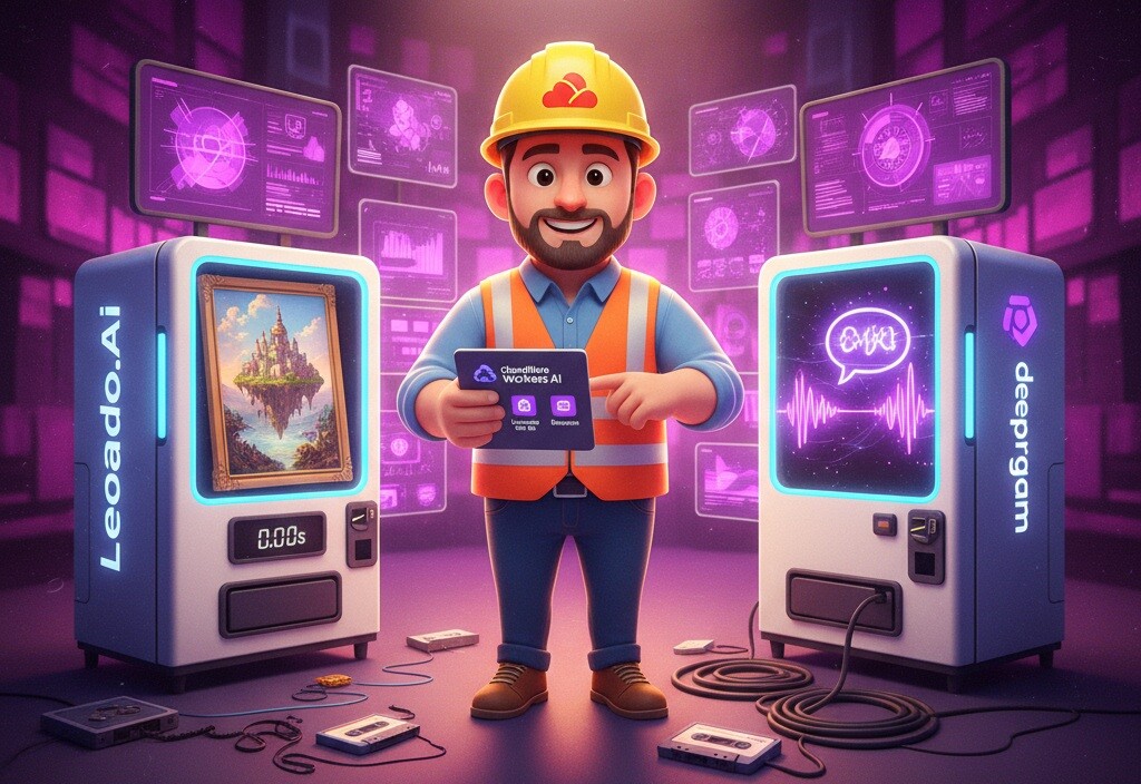 Featured image for cloudflare dobavlyaet v workers ai modeli dlya generatsii izobrazhenij i preobrazovaniya rechi