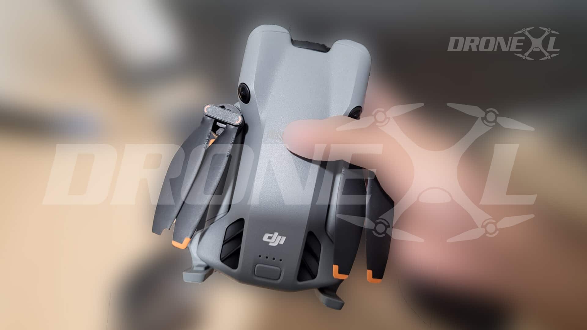 Утечка: DJI Mini 5 Pro с сенсором 1 дюйм и LiDAR, вид крупным планом