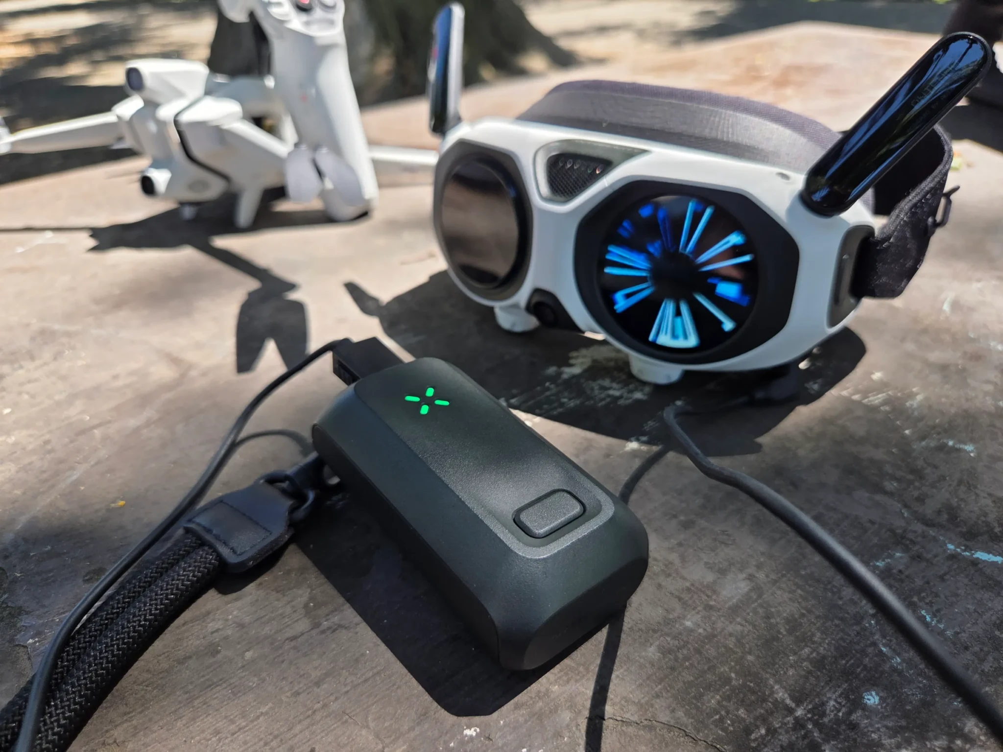 Гарнитура Insta360 Antigravity A1 с аккумуляторным блоком