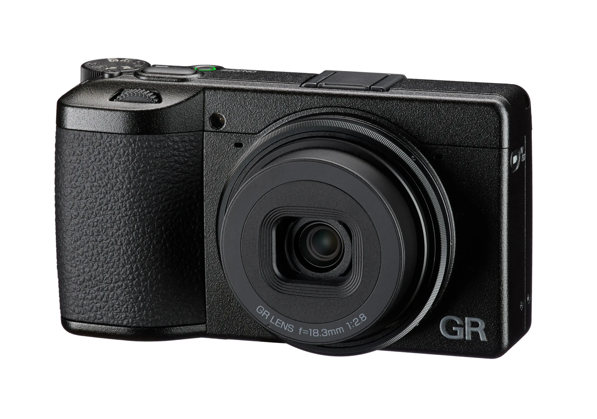 Цифровая камера Ricoh GR IV, фронтальный вид