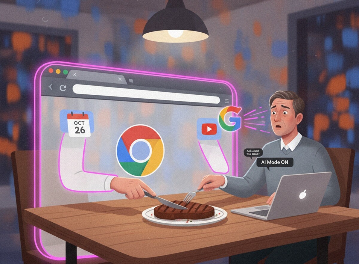 Featured image for google prevrashhaet chrome v brauzer s iskusstvennym intellektom