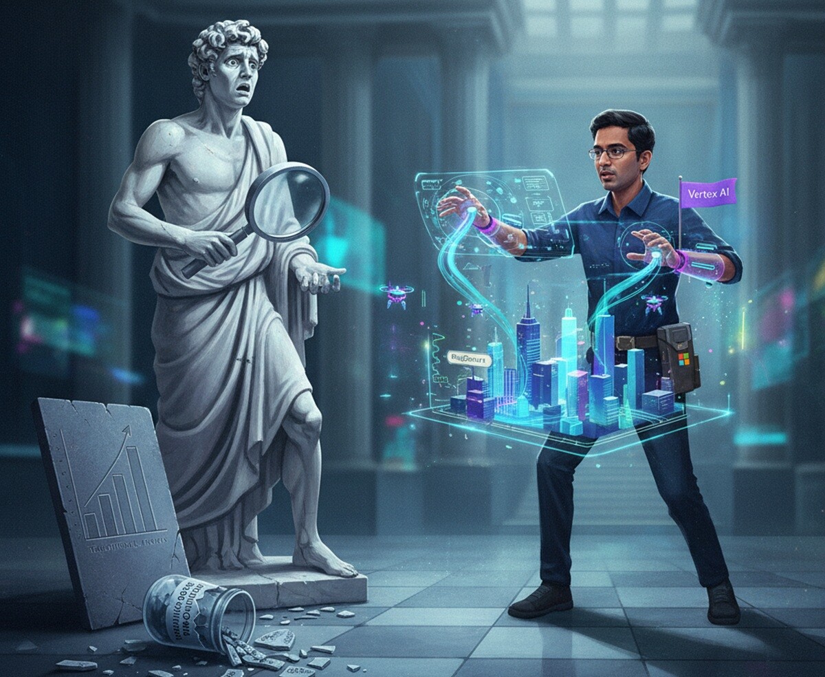 Featured image for google transformiruet rol data sajentista v arhitektora avtonomnyh agentov