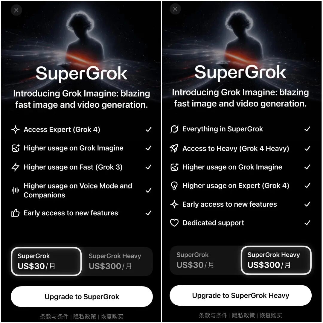 Grok subscription plans comparison