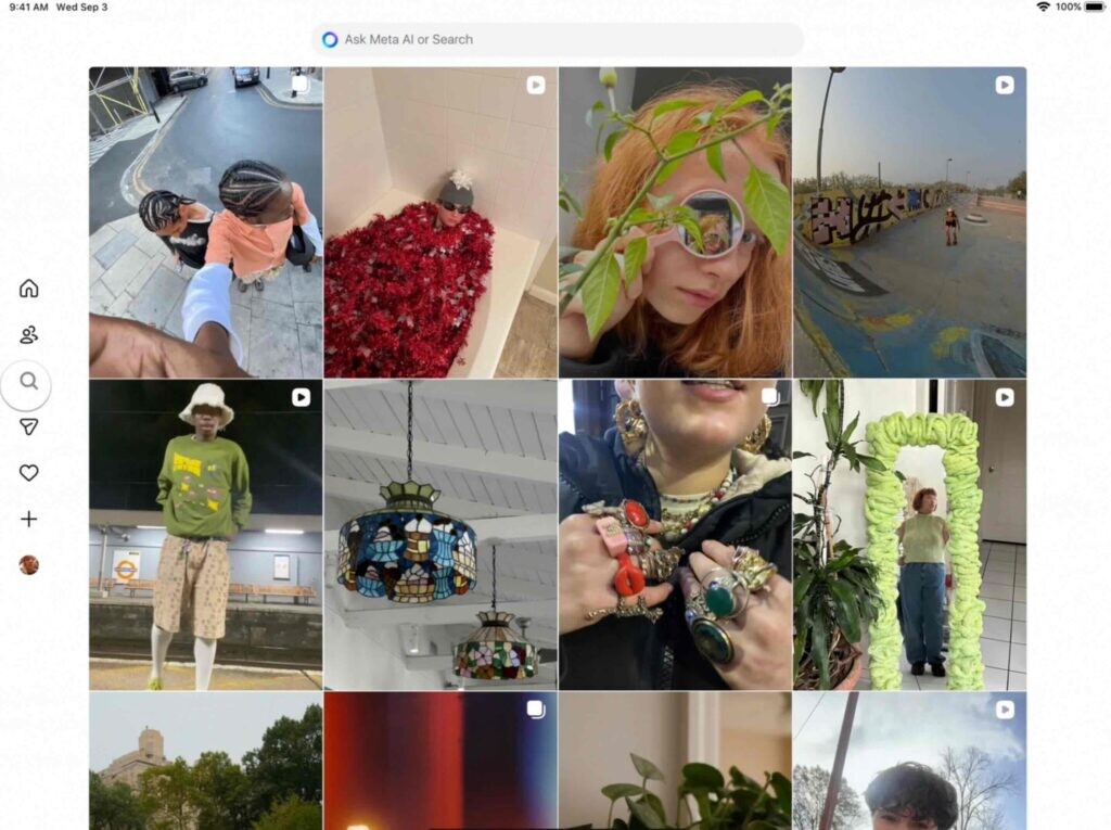 Инстаграм для Ipad