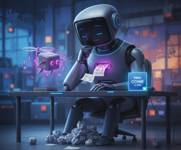 Featured image for intel uskoryaet qwen3 8b na core ultra s pomoshhyu obrezki sloev i spekulyativnogo dekodirovaniya