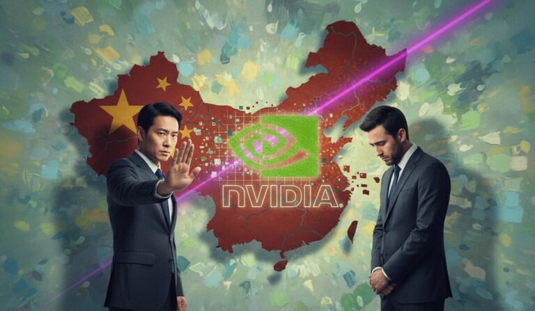 Featured image for kitaj zablokiroval prodazhi chipov nvidia dlya iskusstvennogo intellekta