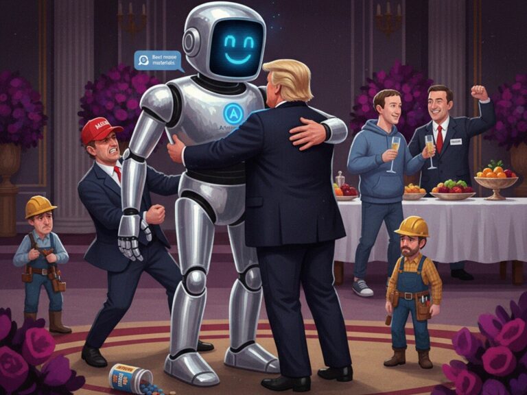 Featured image for maga aktivisty byut trevogu iz za togo chto tramp podygryvaet ii proektam i tehnogigantam