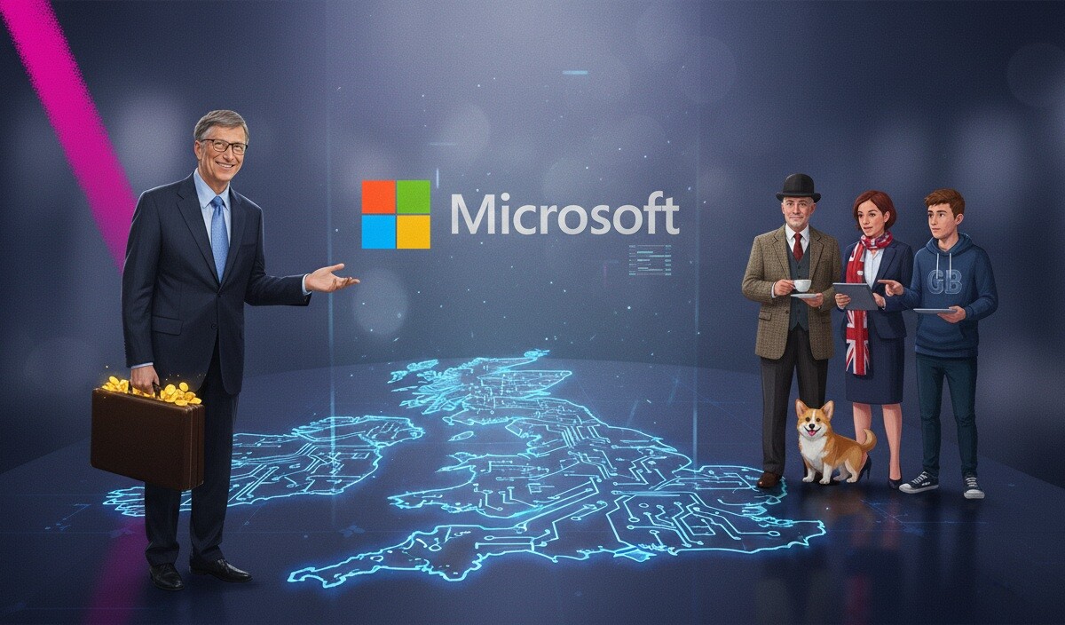 Featured image for microsoft investiruet 30 milliardov dollarov v razvitie ii infrastruktury velikobritanii