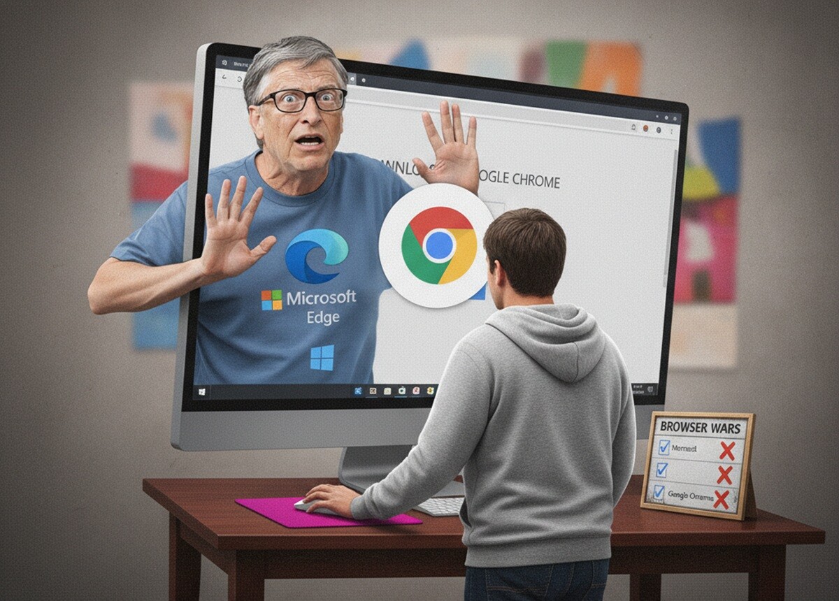 Featured image for microsoft preduprezhdaet ob opasnosti google chrome na windows hotya ii brauzery eshhe huzhe