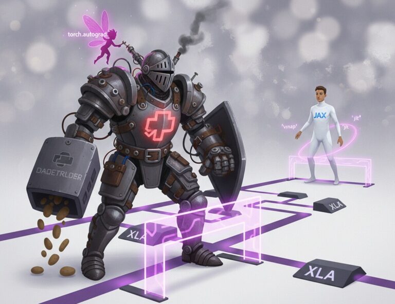 Featured image for migratsiya s pytorch na jax dlya gpu strategii vnedreniya v korporativnom mashinnom obuchenii