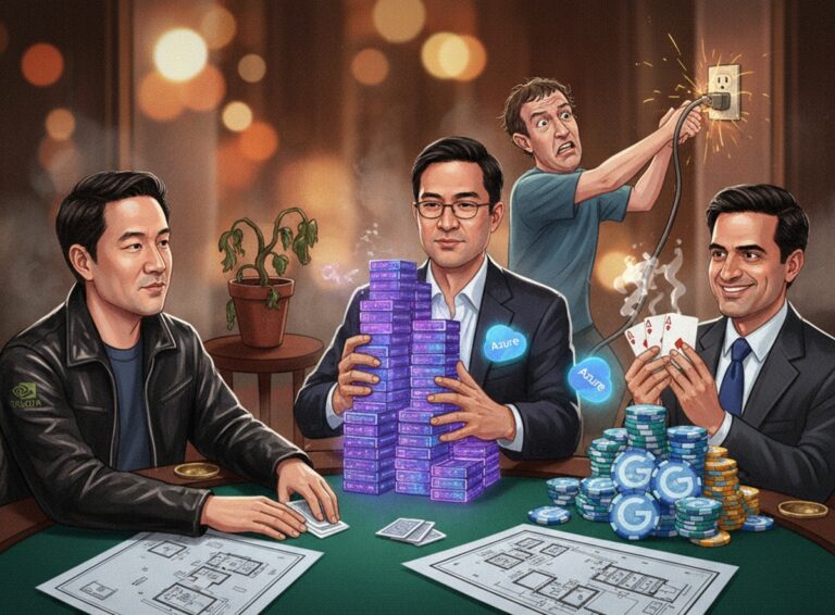 Featured image for milliardnye sdelki po ai infrastrukture kak oblachnye giganty finansiruyut tehnologii