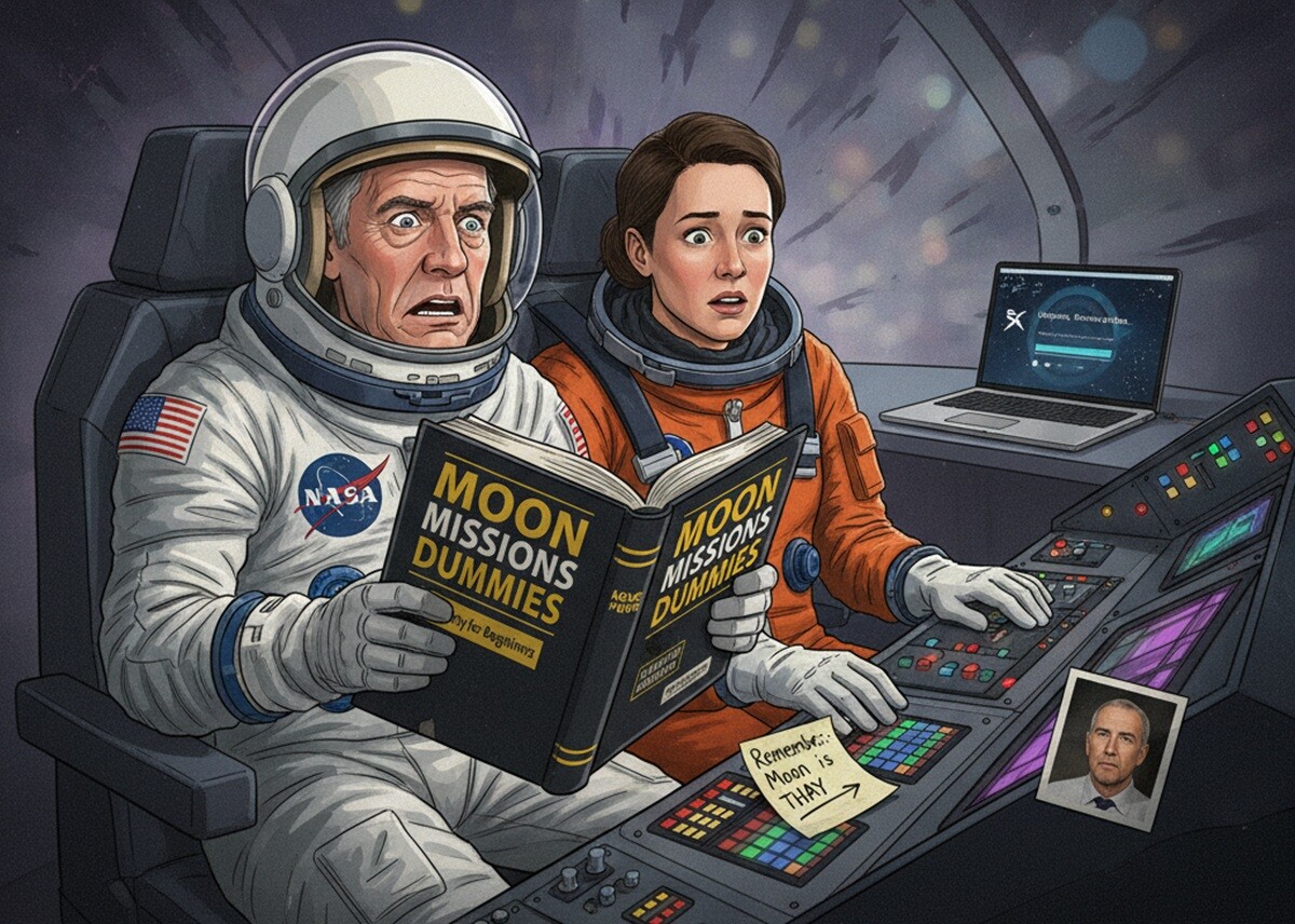 Featured image for nasa planiruet pervuyu za 50 let pilotiruemuyu missiyu k lune v fevrale 2026 goda