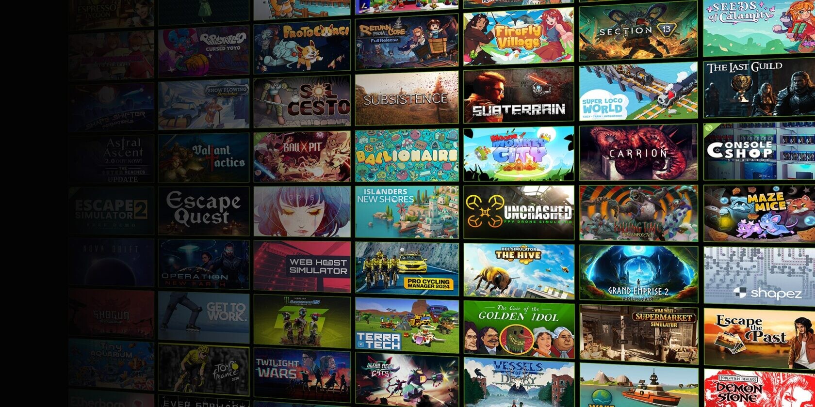 Функция 'Установи и играй' в GeForce NOW с расширенной игровой библиотекой