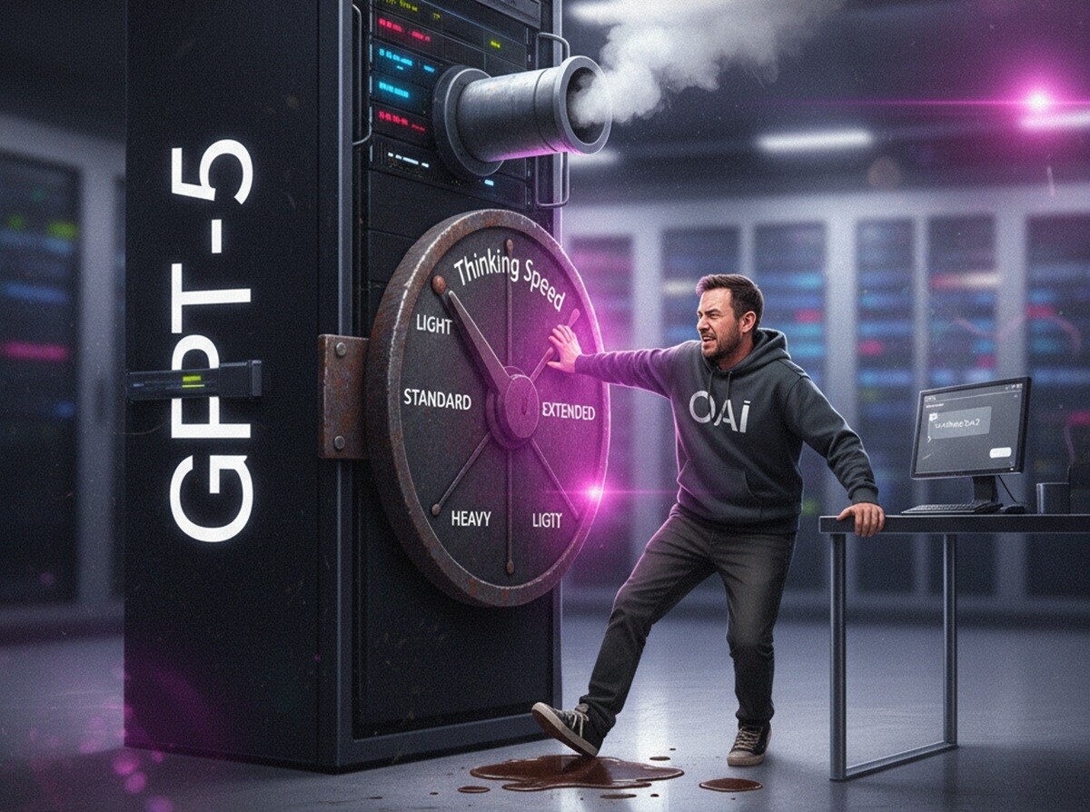 Featured image for openai dobavila polzovatelyam chatgpt kontrol nad skorostyu raboty gpt 5