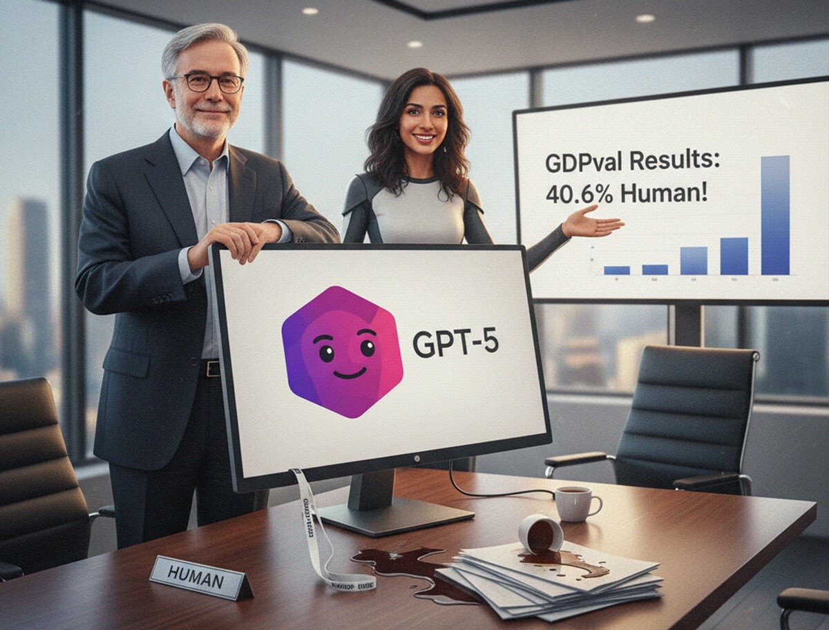 Featured image for openai po svoemu benchmarku poschital chto gpt 5 sravnyalsya s lyudmi v professionalnyh zadachah