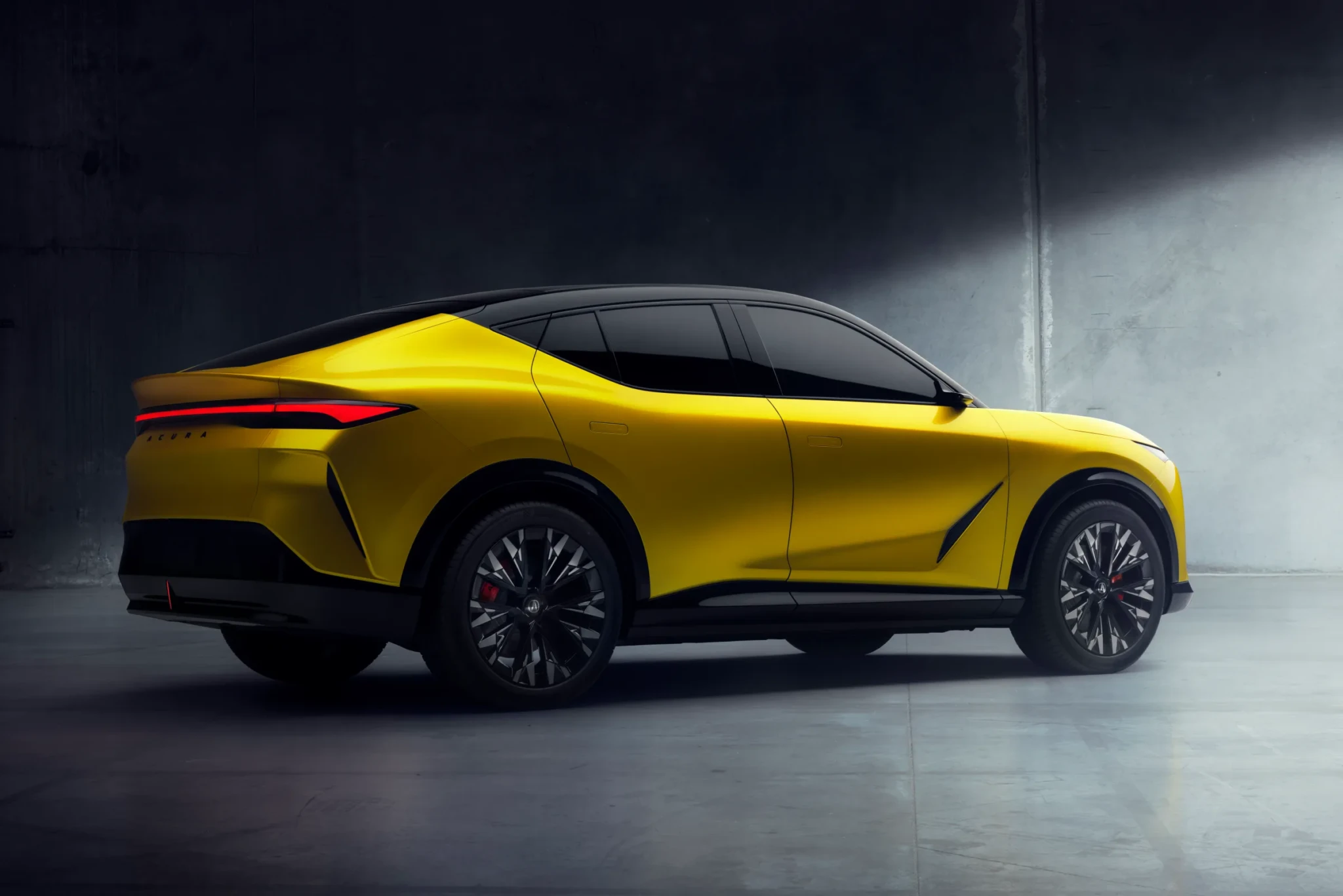 Прототип Acura RSX — вид сзади сбоку