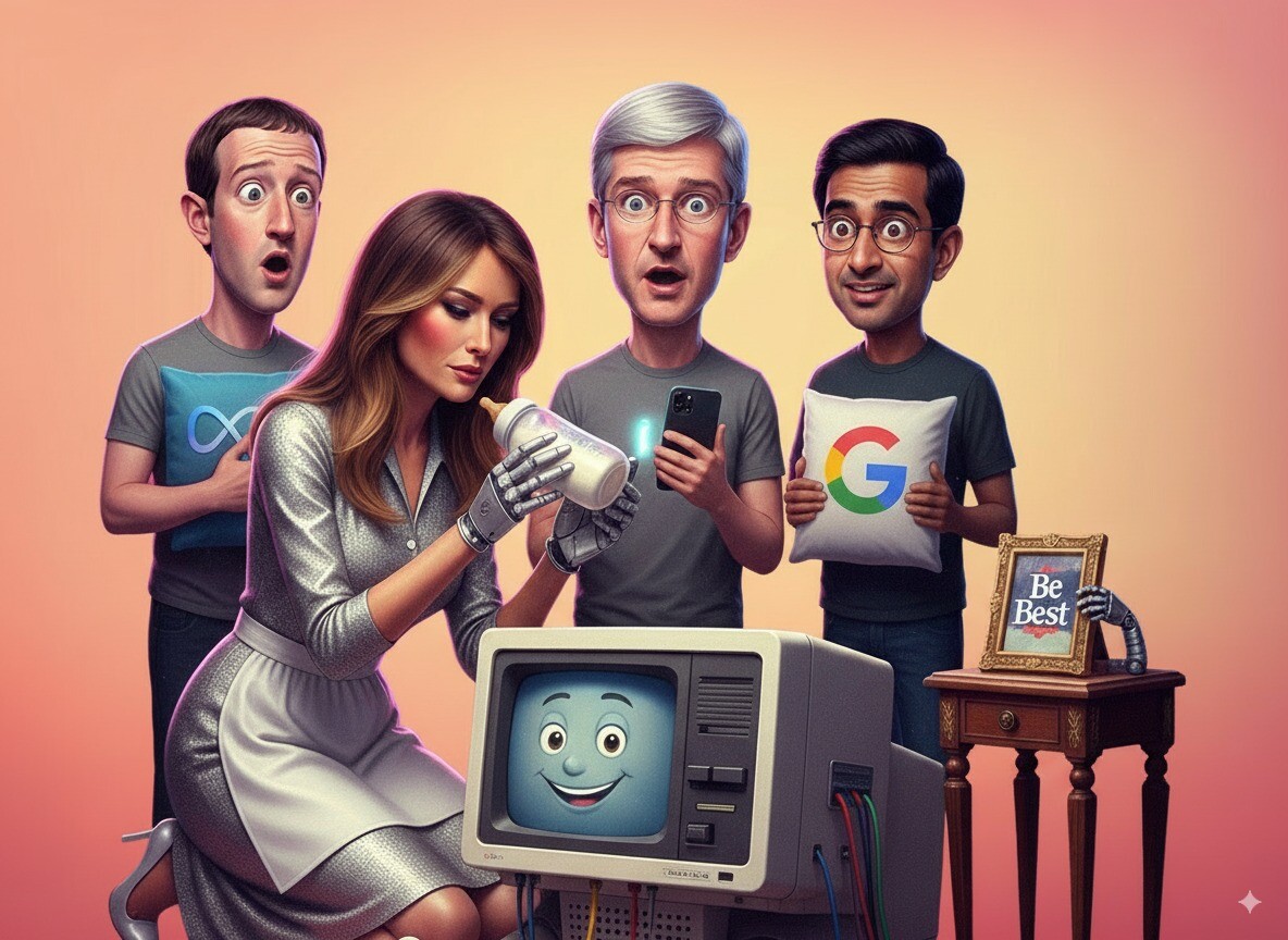 Featured image for roboty uzhe zdes melaniya tramp prizvala k otvetstvennomu razvitiyu iskusstvennogo intellekta