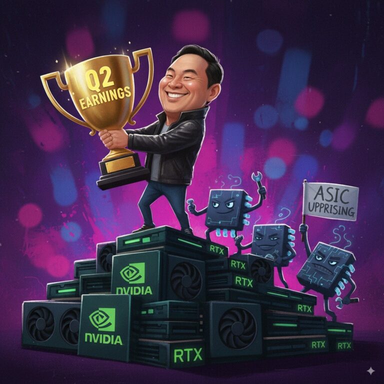 Featured image for silnye finansovye rezultaty nvidia ne skryvayut rastushhuyu ugrozu so storony asic chipov