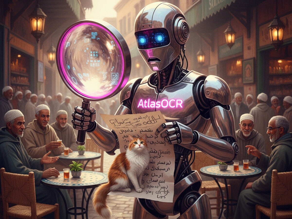 Featured image for sozdan pervyj otkrytyj ocr model dlya marokkanskogo dialekta darija na osnove vision language model