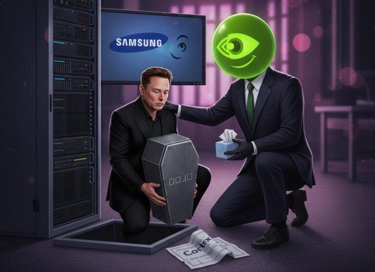 Featured image for tesla zakryvaet proekt superkompyutera dojo posle shesti let razrabotki