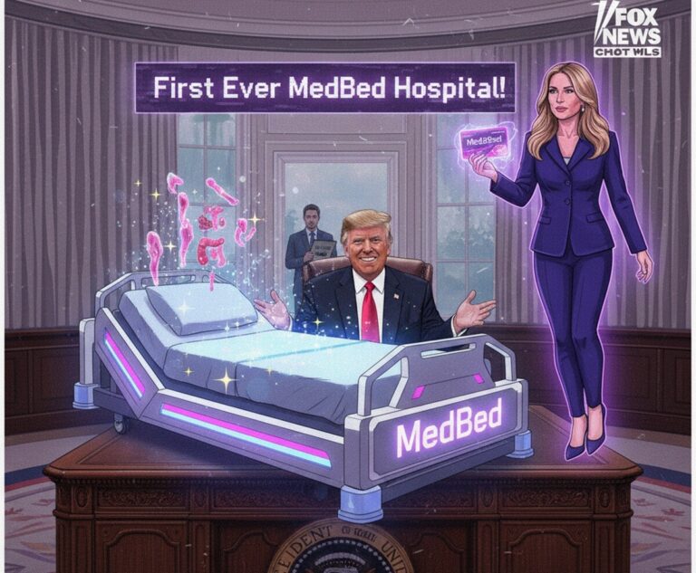Featured image for tramp opublikoval i udalil sgenerirovannoe ii video o fantasticheskih meditsinskih krovatyah
