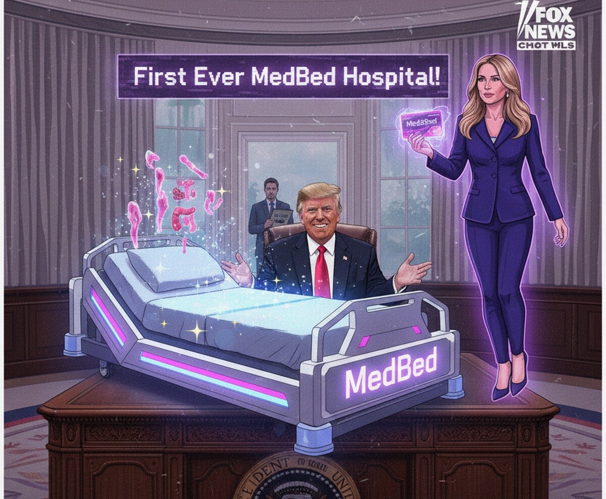 Featured image for tramp opublikoval i udalil sgenerirovannoe ii video o fantasticheskih meditsinskih krovatyah