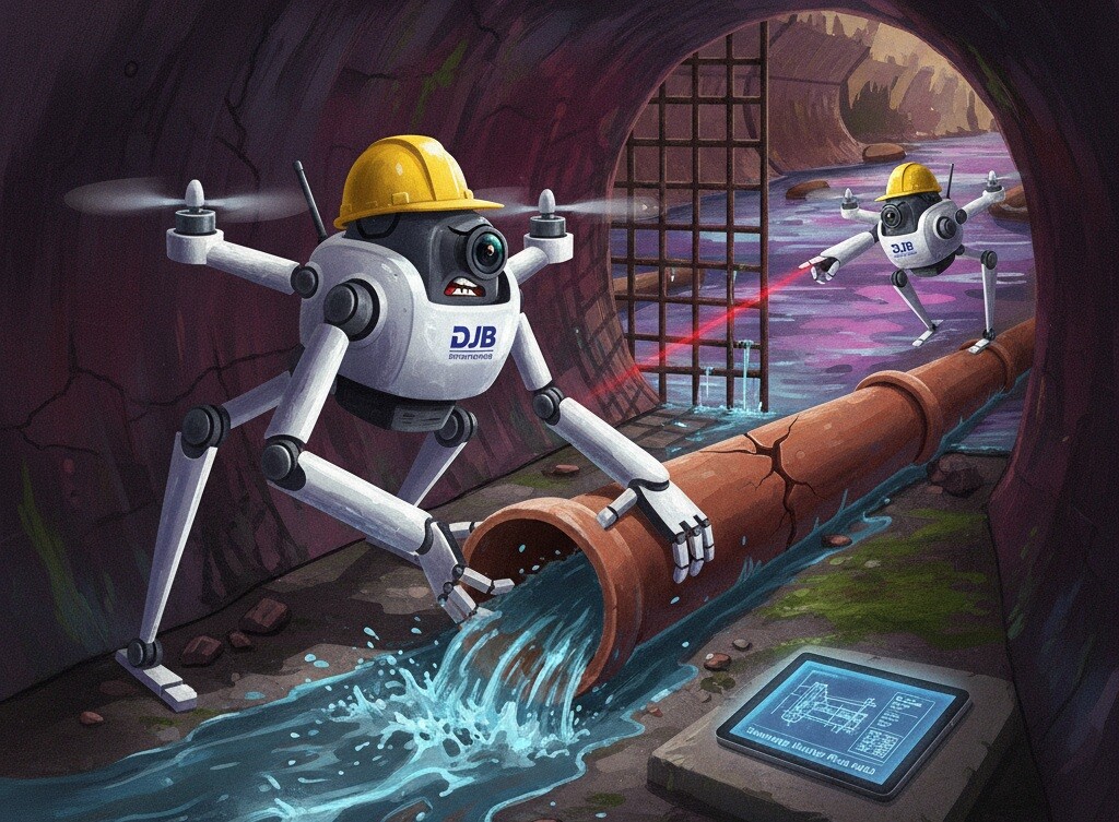 Featured image for v indii dlya modernizatsii kanalizatsionnoj sistemy i ochistki reki ispolzuyut drony s ii