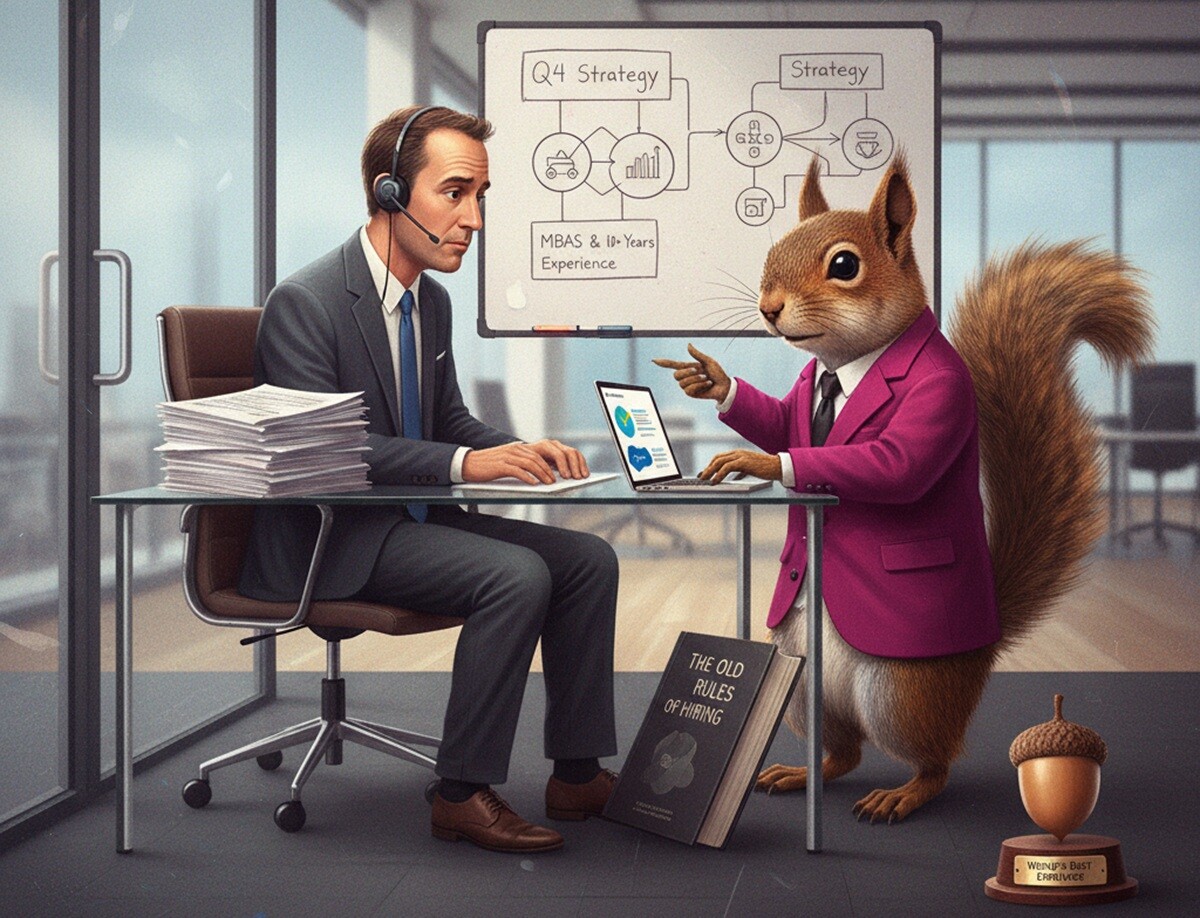 Featured image for vmesto diplomov i opyta skorost obucheniya i kriticheskoe myshlenie kak ii izmenil pravila najma