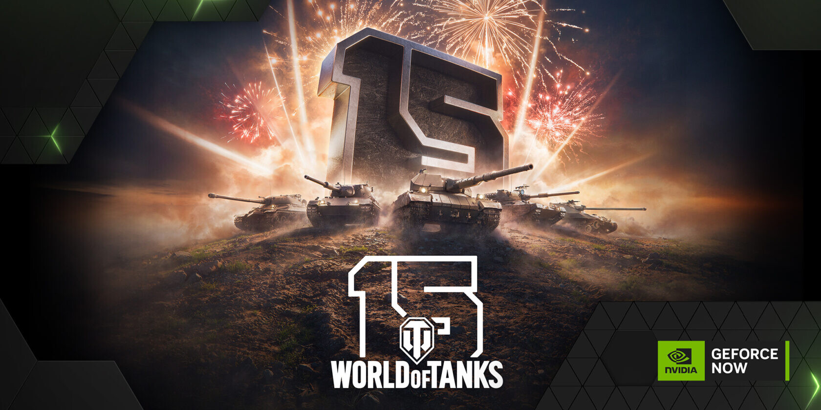 Празднование 15-летия World of Tanks в GeForce NOW