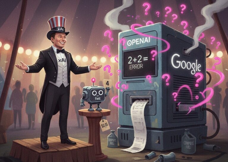 Featured image for xai vypustila optimizirovannuyu yazykovuyu model grok 4 fast s ekonomiej tokenov do 40