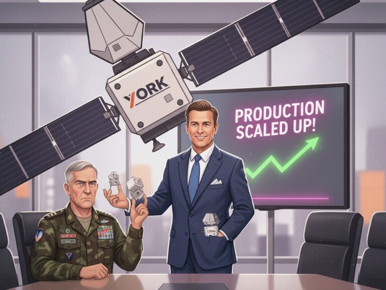 Featured image for york space systems postavila rekordnuyu partiyu iz 21 sputnika dlya pentagona