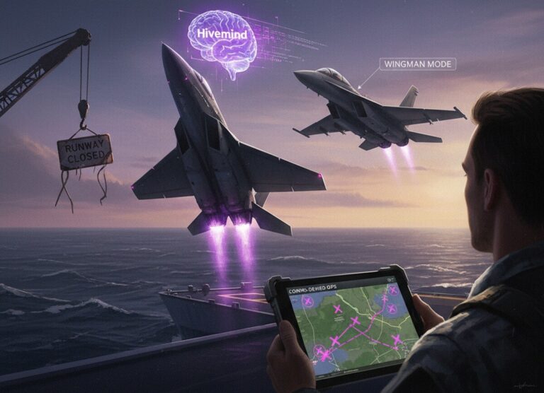 Featured image for amerikanskaya kompaniya predstavila pervyj v mire boevoj samolet s ii pilotom