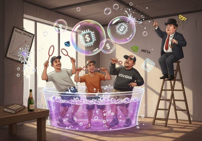 Featured image for bank anglii preduprezhdaet o puzyre na rynke ii aktsij sravnimom s krahom dotkomov 2000 goda