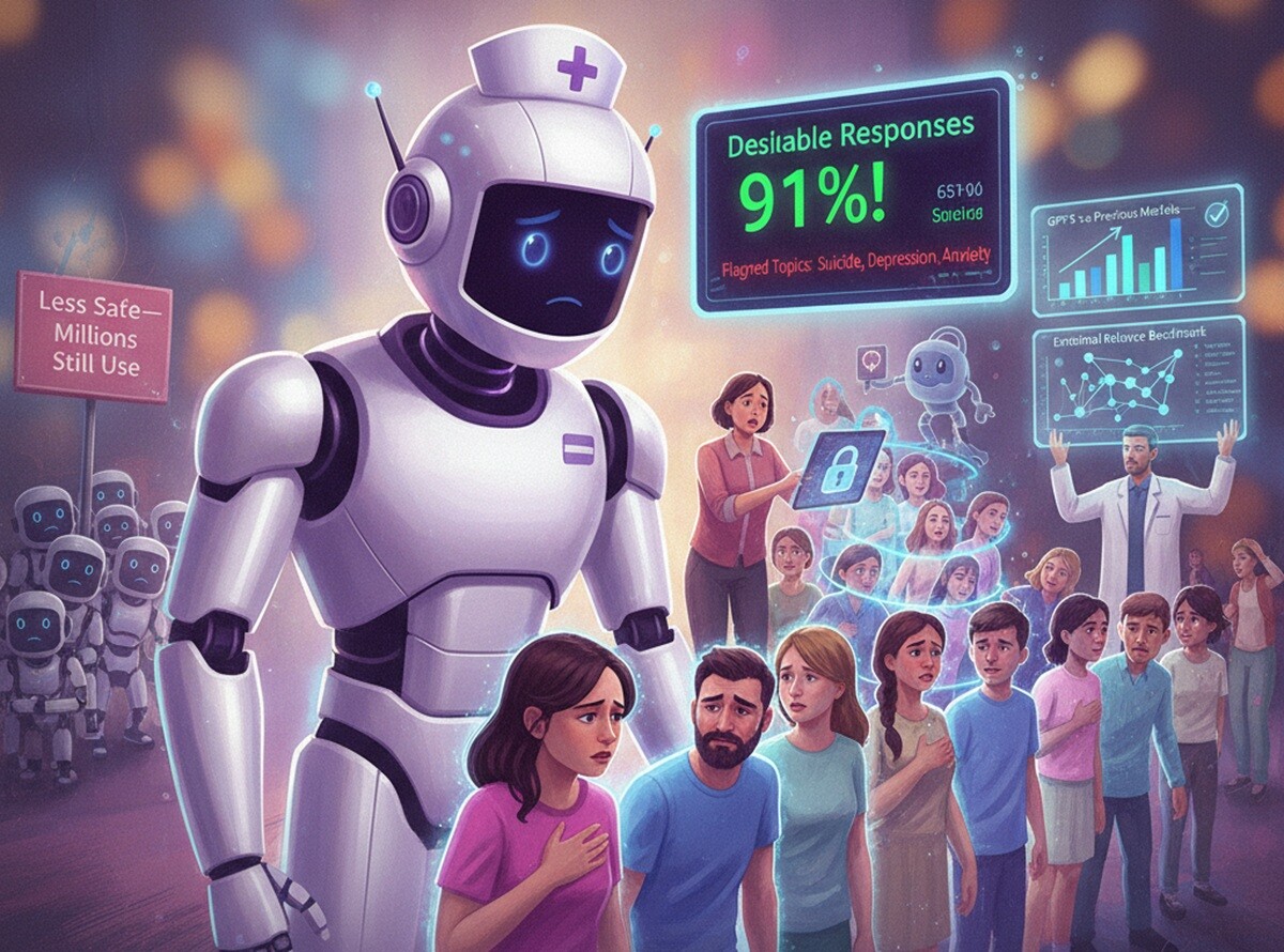 Featured image for bolee milliona chelovek kazhduyu nedelyu obsuzhdayut suitsidalnye mysli s chatgpt