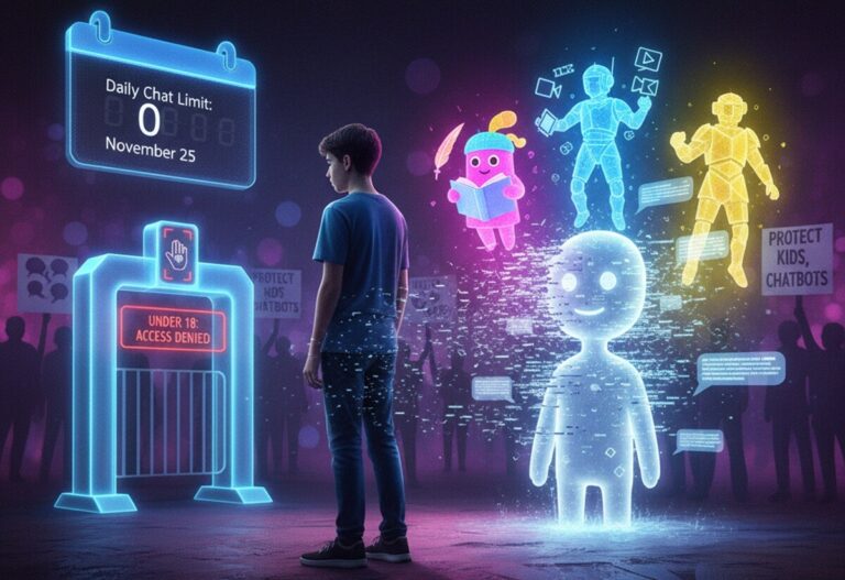 Featured image for character ai ogranichivaet chat boty dlya nesovershennoletnih posle tragedij