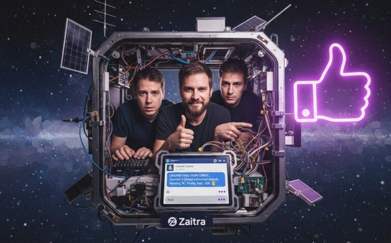 Featured image for cheshskij startap zaitra obrabatyvaet sputnikovye dannye na orbite s pomoshhyu ii