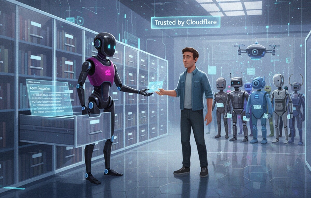 Featured image for cloudflare i amazon razrabotali standart reestra dlya identifikatsii botov i ai agentov