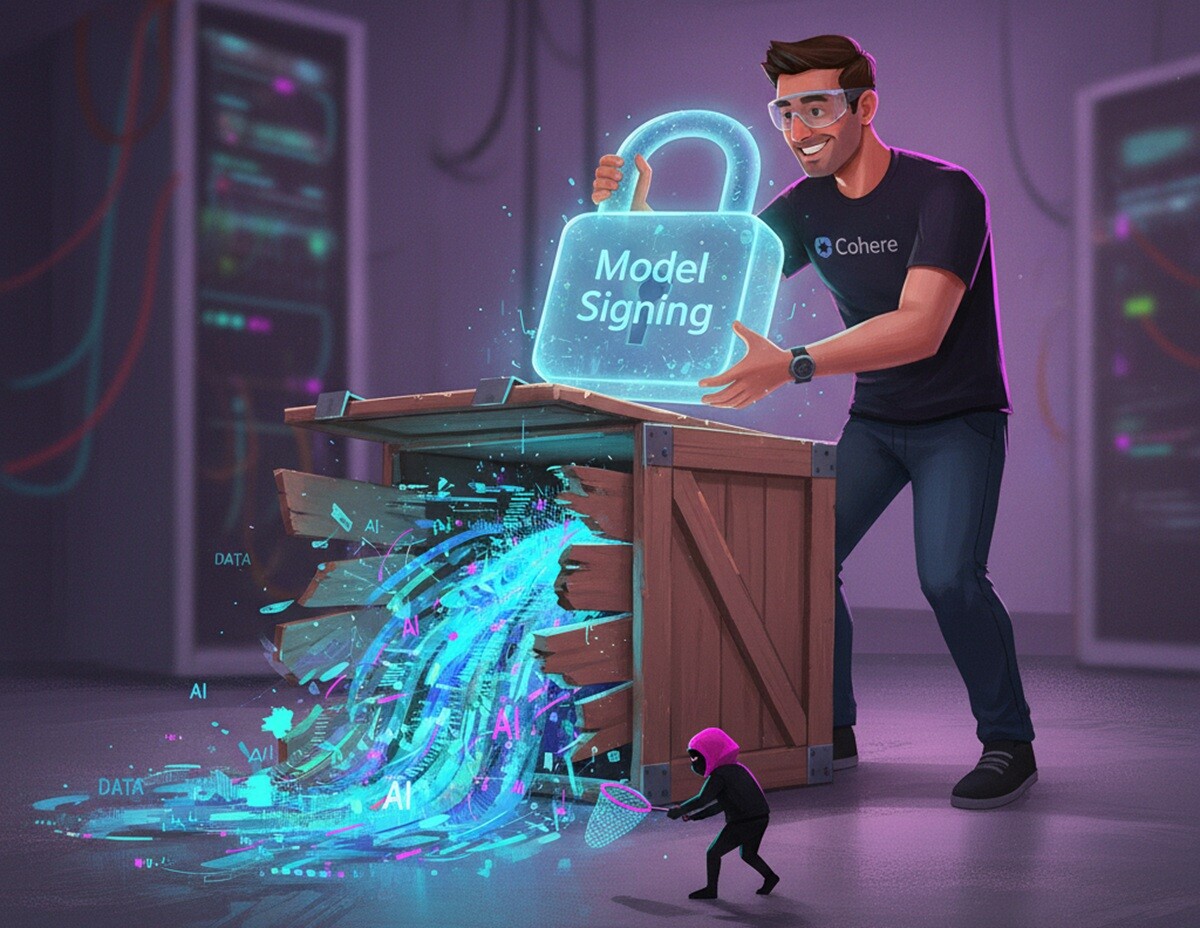 Featured image for cohere vnedryaet tsifrovuyu podpis dlya modelej ii na hugging face