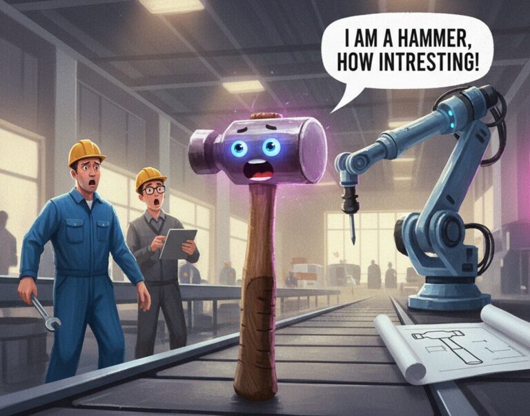 Featured image for dzhek klark iz anthropic sravnil proryvy v ii s samosoznaniem molotkov