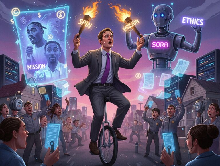 Featured image for glavred techcrunch o tom kak vitse prezident openai pytaetsya opravdat svyazannye s ii protivorechiya