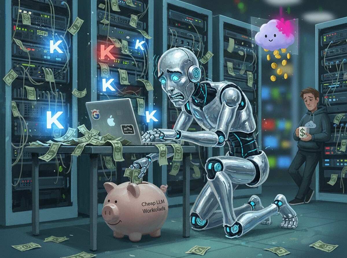 Featured image for google obedinila gemini cli i gke dlya optimizatsii llm razvertyvaniya