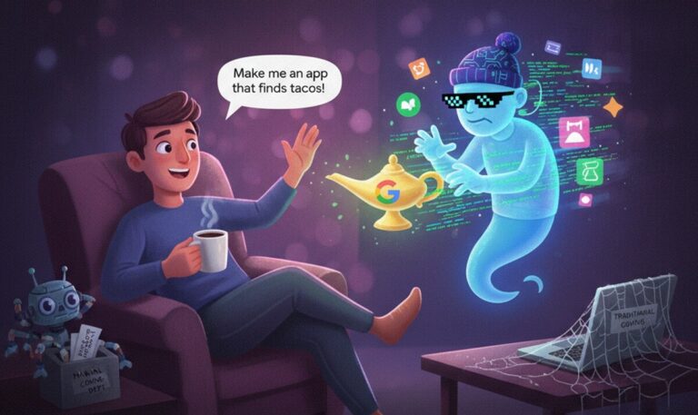 Featured image for google zapustila avtomaticheskuyu sborku prilozhenij na baze ii