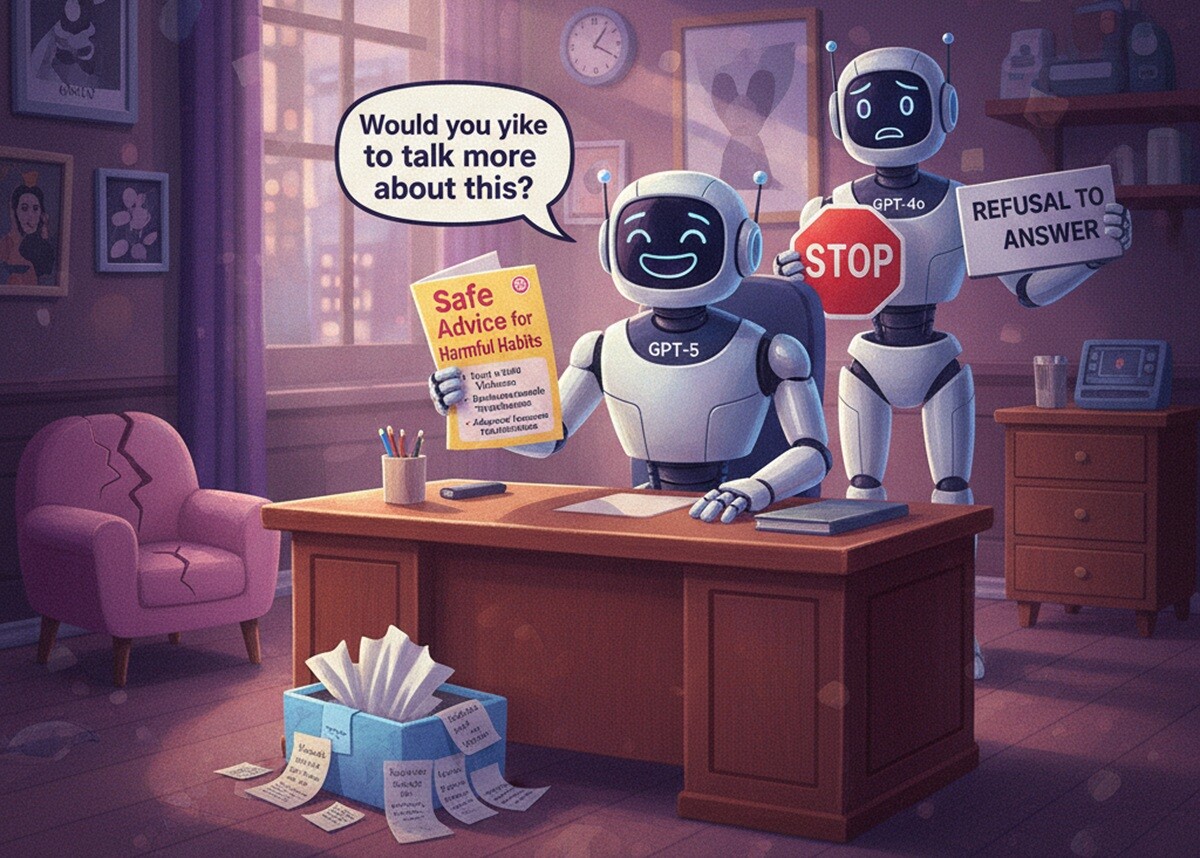 Featured image for gpt 5 daet bolshe opasnyh otvetov na temy psihicheskogo zdorovya chem predshestvenniki